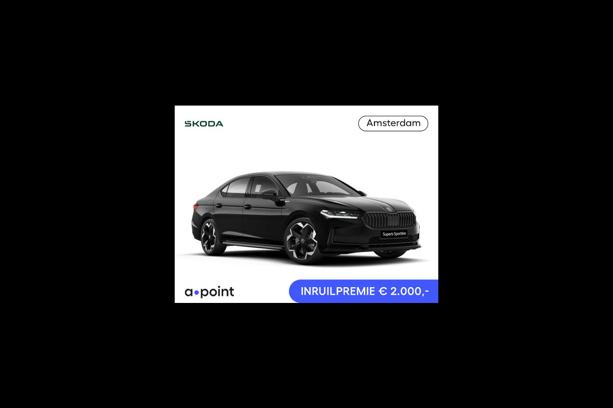 Škoda Superb Sportline Business PHEV 1.5 TSI 204 pk 6 versn. DSG | Travel Assist Plus Sportline | Trekhaak wegklapbaar | Winterpakket | Lichtmetalen velgen 19 inch Torcular