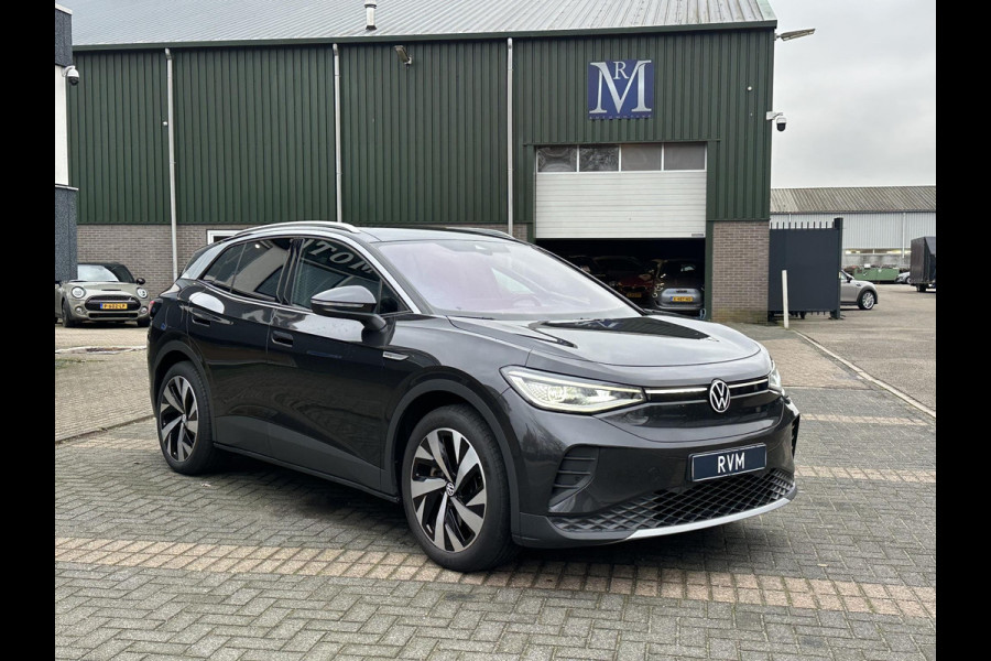 Volkswagen ID.4 MAX Pro 77 kWh COMPLETE AUTO|WARMTEPOMP| SPORTSTOELEN| ELEK. STOELEN MET MEMORY + MASSAGE| ELEK. TREKHAAK| ELEK. ACHTERKLEP| 360 CAMERA VOORRUITVERWARMING| PANO|