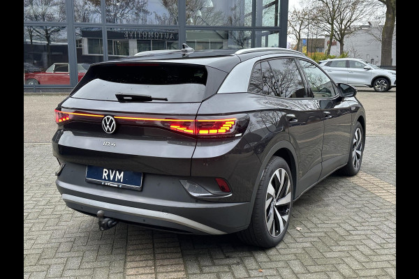 Volkswagen ID.4 MAX Pro 77 kWh COMPLETE AUTO|WARMTEPOMP| SPORTSTOELEN| ELEK. STOELEN MET MEMORY + MASSAGE| ELEK. TREKHAAK| ELEK. ACHTERKLEP| 360 CAMERA VOORRUITVERWARMING| PANO|