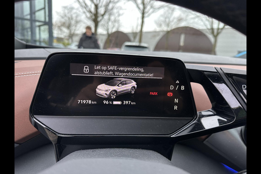 Volkswagen ID.4 MAX Pro 77 kWh COMPLETE AUTO|WARMTEPOMP| SPORTSTOELEN| ELEK. STOELEN MET MEMORY + MASSAGE| ELEK. TREKHAAK| ELEK. ACHTERKLEP| 360 CAMERA VOORRUITVERWARMING| PANO|