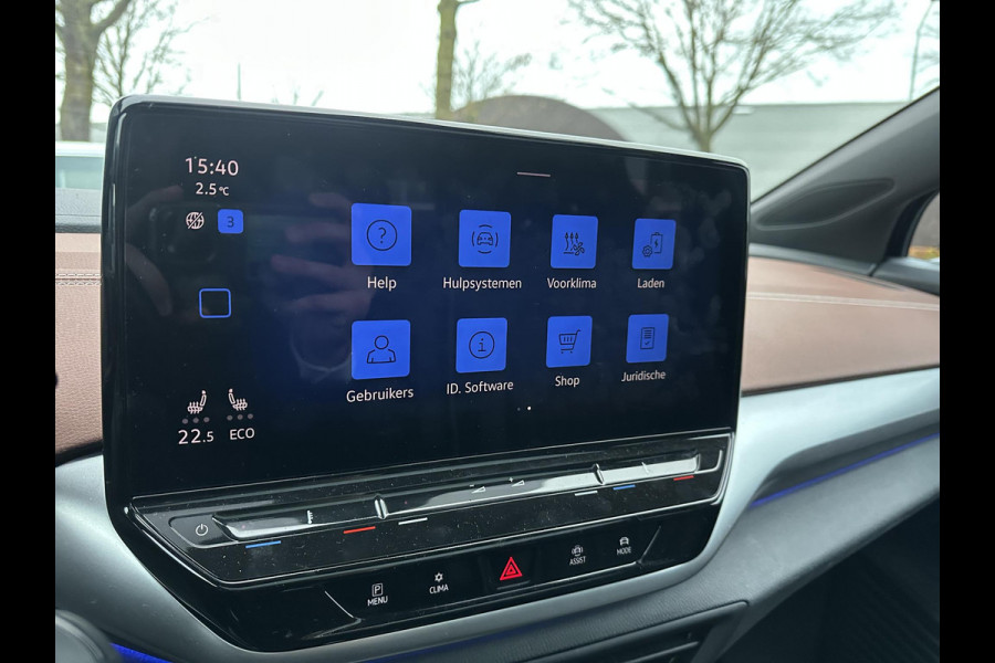 Volkswagen ID.4 MAX Pro 77 kWh COMPLETE AUTO|WARMTEPOMP| SPORTSTOELEN| ELEK. STOELEN MET MEMORY + MASSAGE| ELEK. TREKHAAK| ELEK. ACHTERKLEP| 360 CAMERA VOORRUITVERWARMING| PANO|
