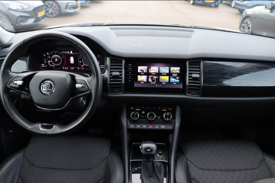 Škoda Kodiaq 1.5 TSI Bus.Ed. Plus org.NL digitaal-dashb, stuurhulp camera's trekhaak el.klep stuur+stoelverw.