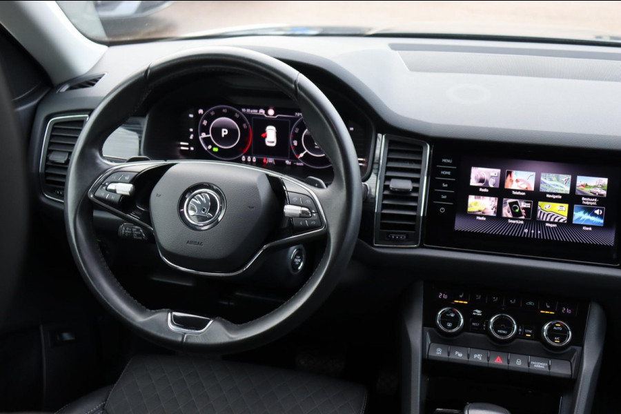 Škoda Kodiaq 1.5 TSI Bus.Ed. Plus org.NL digitaal-dashb, stuurhulp camera's trekhaak el.klep stuur+stoelverw.