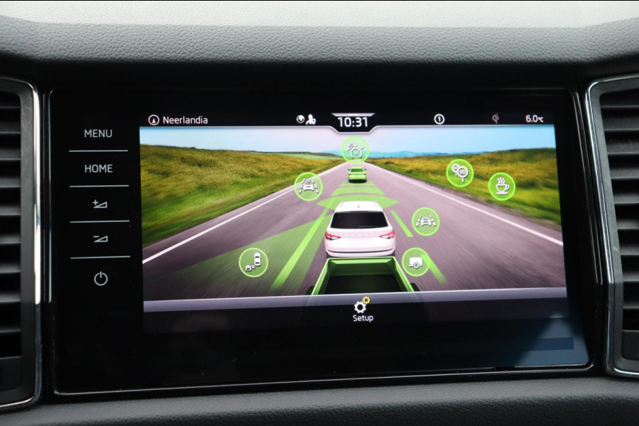 Škoda Kodiaq 1.5 TSI Bus.Ed. Plus org.NL digitaal-dashb, stuurhulp camera's trekhaak el.klep stuur+stoelverw.