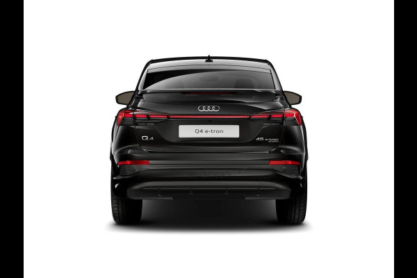 Audi Q4 Sportback e-tron 45 S edition Competition 82 kWh 286 pk | Assistentiepakket plus | Comfortpakket plus | Klimaatregelingspakket | MMI navigatie pro |
