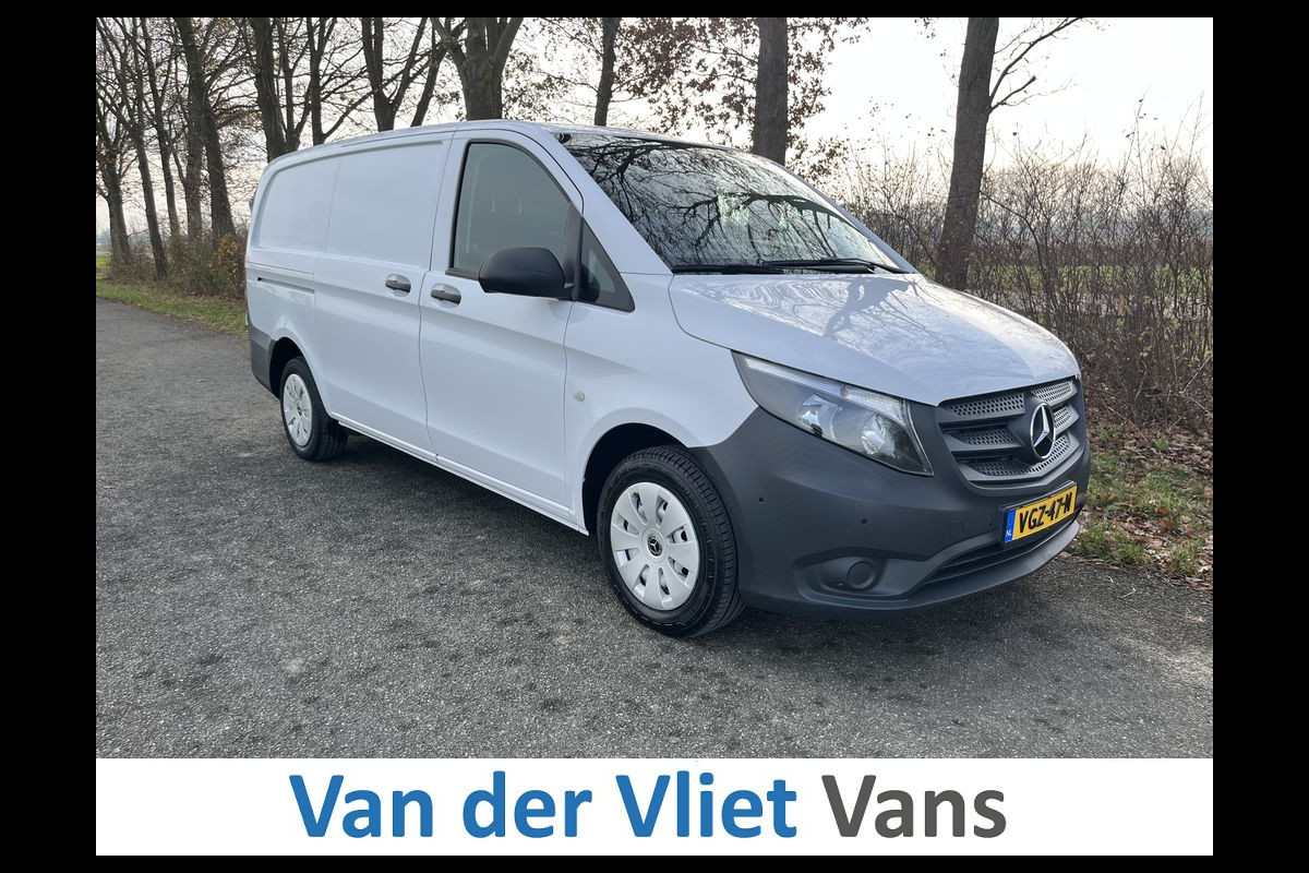 Mercedes-Benz Vito 114 CDI 136pk E6 Lang BPM Vrij! Lease €380 p/m, Airco, Carplay, Trekhaak, PDC V+A, Onderhoudshistorie aanwezig