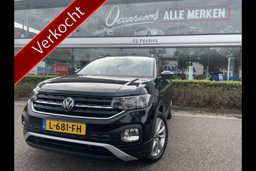 Volkswagen T-Cross 1.0 TSI Life Achteruitrijcamera - Cruise control - Airco - Trekhaak - Dakrails - Stuur leder - Stuur multifunctioneel