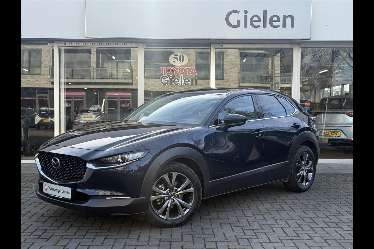 Mazda CX-30 Skyactiv-X 180pk Automaat Luxury | Eerste eigenaar, Trekhaak, Bose, 360 Camera, Leer, Dodehoekherkenning, Stoelverwarming