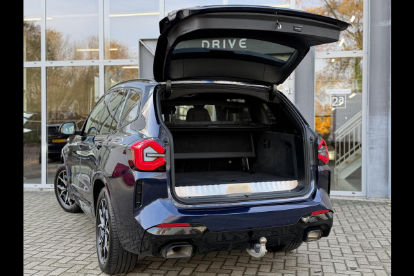 BMW X3 xDrive30e High Ex. M-Sport |Pano|Leer|Memory|360Cam|HUD|HIFI|Trekhaak|Tansanit