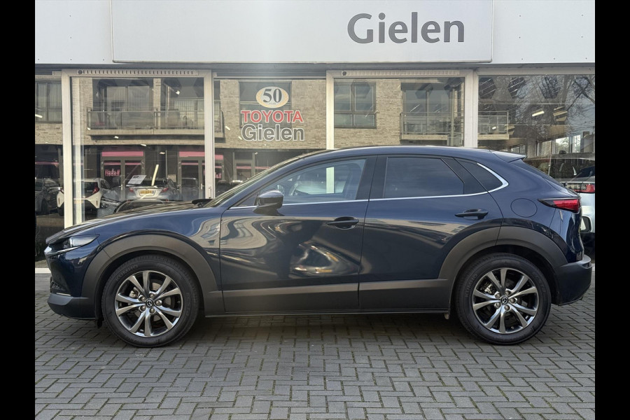 Mazda CX-30 Skyactiv-X 180pk Automaat Luxury | Eerste eigenaar, Trekhaak, Bose, 360 Camera, Leer, Dodehoekherkenning, Stoelverwarming