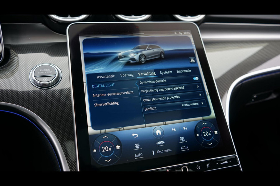 Mercedes-Benz C-Klasse 43 AMG 4MATIC PERFORMANCE-360 CAMERA-ACC-AMBIANCE-BURMESTER-CARBON-DIGITAL LIGHT-HUD-PANORAMA-WINTER-Etc