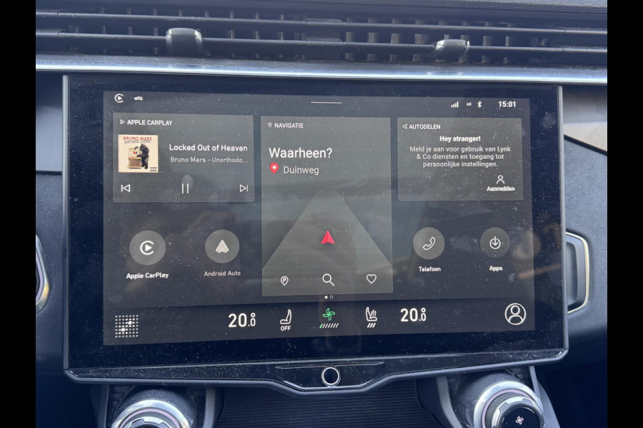 Lynk & Co 01 1.5 VAN: €26.900,- VOOR: €23.770,- UW EINDEJAARSVOORDEEL: €3.130,-| PHEV PLUG-IN HYBRIDE | COMPLETE AUTO | ELEKTRISCH PANORAMADAK | FULL OPTIONS | LYNK & CO GARANTIE T/M 3-2027 | RIJKLAAR GELEVERD | BTW VERREKENBAAR