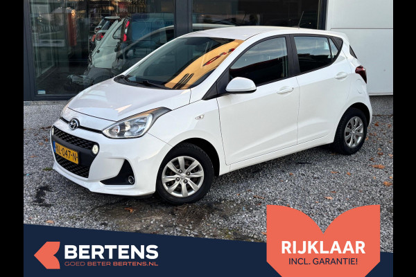 Hyundai i10 1.0i Go! 2017 | Apple Carplay/Android auto! | Rijklaar geleverd incl 12 maanden BOVAG garantie! |