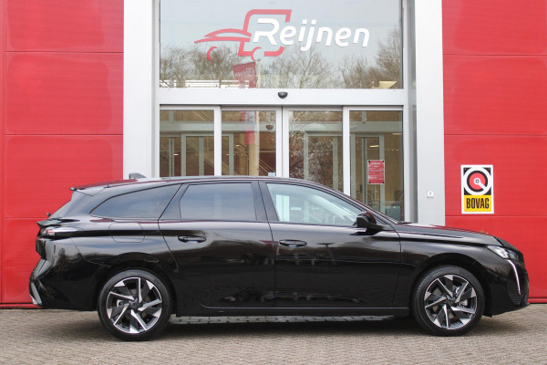 Peugeot 308 SW 1.2 Hybrid 145PK e-DCS6 ALLURE | AGR COMFORT STOELEN | AFNEEMBARE TREKHAAK | KEYLESS ENTRY/START | NAVIGATIE | DRAADLOZE APPLE CARPLAY/ANDROID AUTO | ACHTERUITRIJ CAMERA | STOEL/STUUR VERWARMING | LICHTMETALEN VELGEN 17" | ADAPTIVE CRUISE CONTROL | DAB+ RADIO |