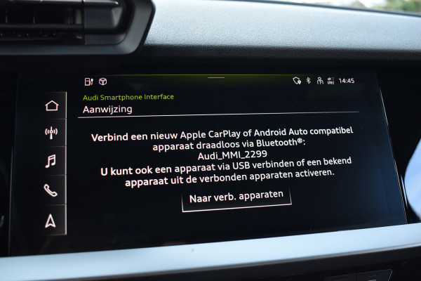 Audi A3 Sportback 40 TFSIe 204PK HYBRIDE S-TRONIC PRO-LINE VIRTUAL/ACC/NAVI