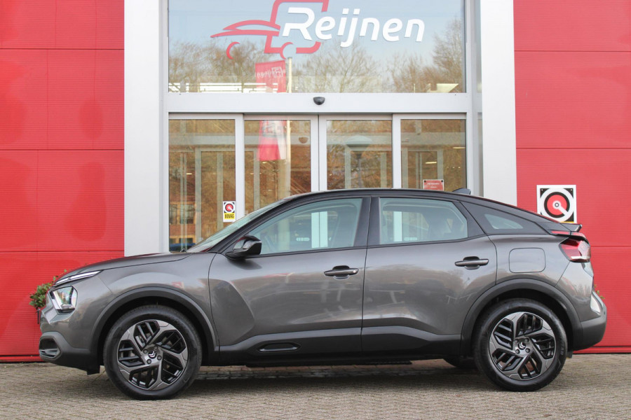 Citroën C4 1.2 Hybrid 145PK BUSINESS | KEYLESS ENTRY/START | DRAADLOZE APPLE CARPLAY/ANDROID AUTO | CLIMATE CONTROL | STOEL/VOORRUIT VERWARMING | ACHTERUITRIJ CAMERA | DAB+ RADIO | 18" LICHTMETALEN VELGEN |