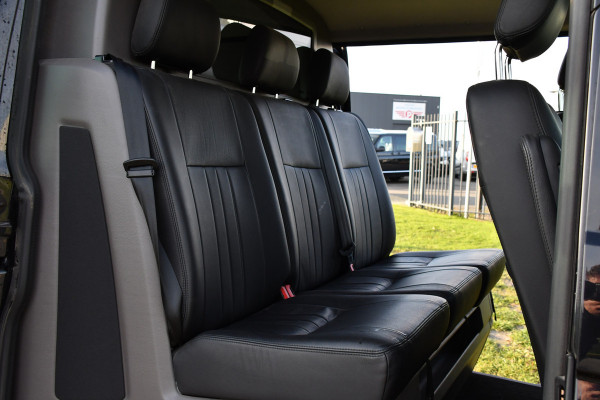 Volkswagen Transporter 2.0 TDI L2H1 30 DC Bulli Black Edition Virtual, Adaptie cruise, Camera, Carplay, 199pk, Sensoren, Automaat, Leder, Trekhaak, LED, 2 x Schuifdeur, Uniek!