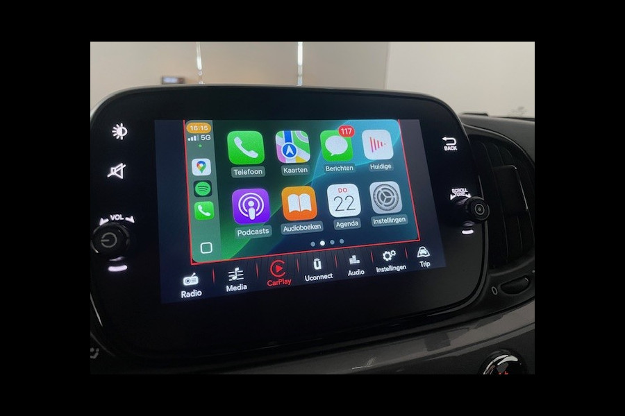 Fiat 500 1.0 Hybrid Club > Cruise control/Apple carplay/Android/Donkere hemelbekleding