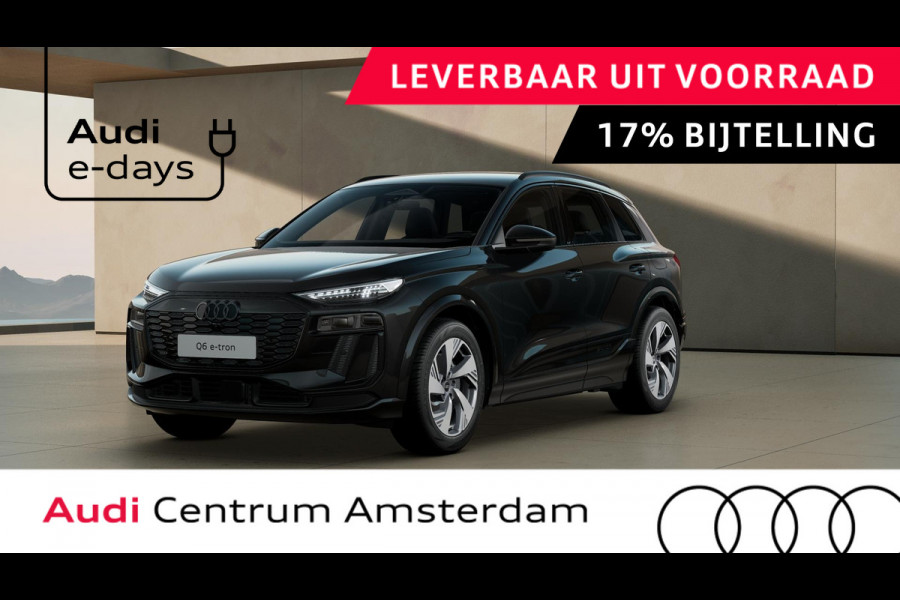 Audi Q6 e-tron S edition performance 100 kWh | Adapative airsuspension | Oled achterlichten | Omgevingscamera's | Comfortsleutel | MMI bijrijdersscherm |