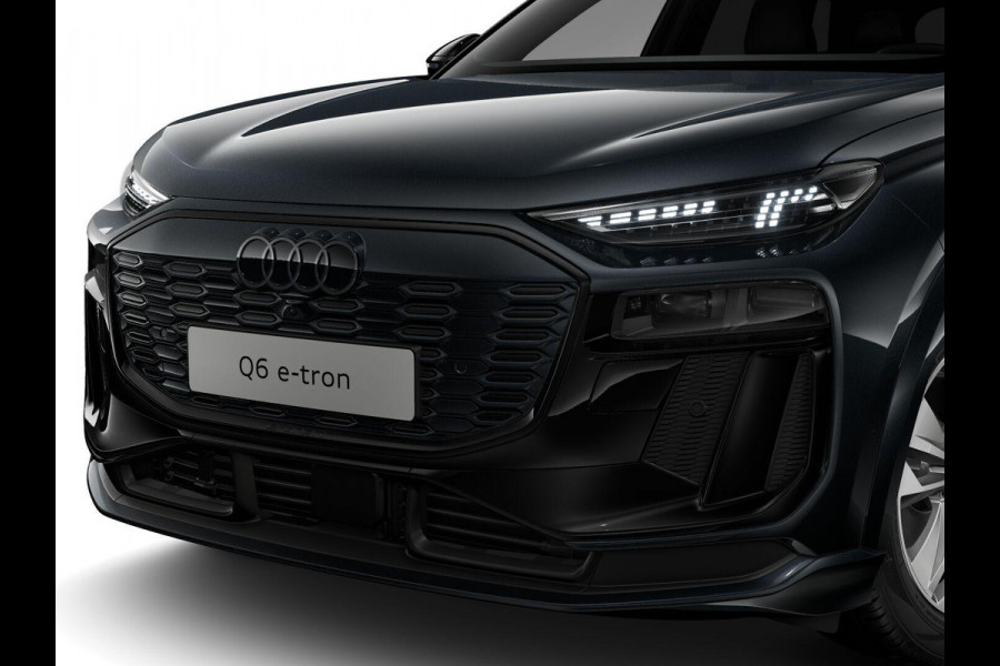 Audi Q6 e-tron S edition 83Kwh 252 pk SUV | Tech pakket plus | Glazen panoramadak | Lederen bekleding | Privacy glas |