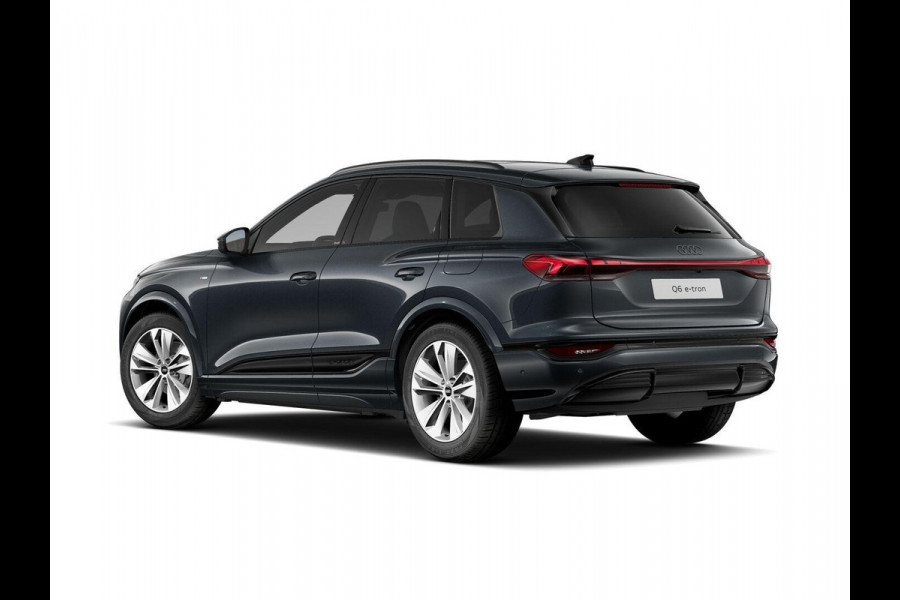 Audi Q6 e-tron S edition 83Kwh 252 pk SUV | Tech pakket plus | Glazen panoramadak | Lederen bekleding | Privacy glas |