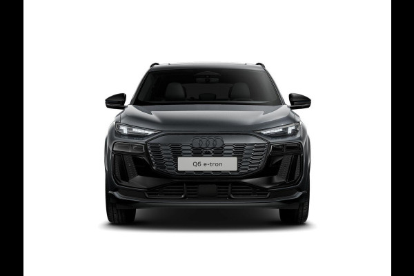 Audi Q6 e-tron S edition 83Kwh 252 pk SUV | Tech pakket plus | Glazen panoramadak | Lederen bekleding | Rode remzadels |
