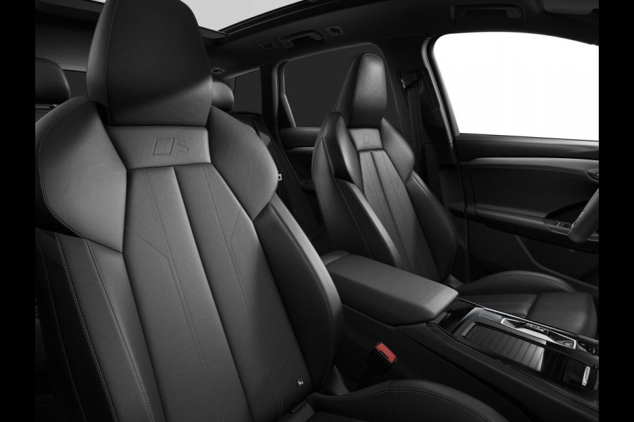 Audi Q6 e-tron S edition 83Kwh 252 pk SUV | Tech pakket plus | Glazen panoramadak | Lederen bekleding | Rode remzadels |