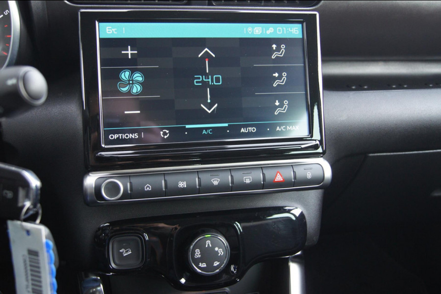 Citroën C3 Aircross 1.2 PureTech 130 Automaat • 2024 • Facelift • Voltaic Blue • Navi • All-Season • 17" Zwart LM