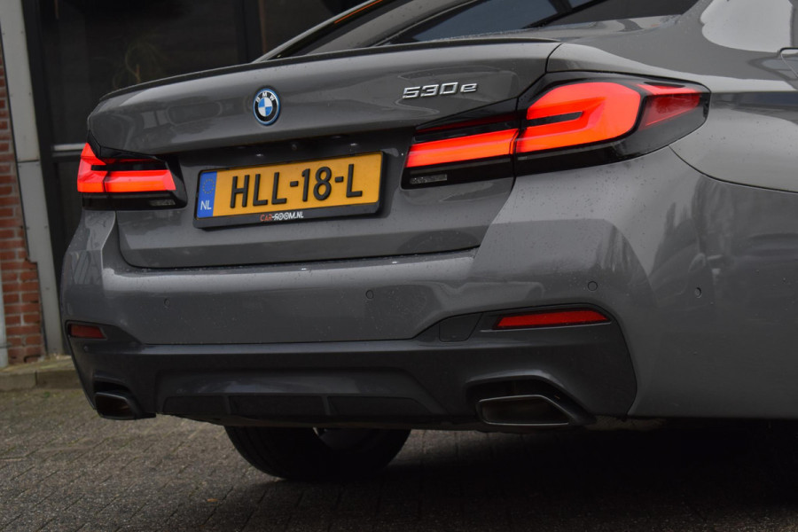 BMW 5 Serie 530e High Executive M-Sport Pano Camera 20" HK