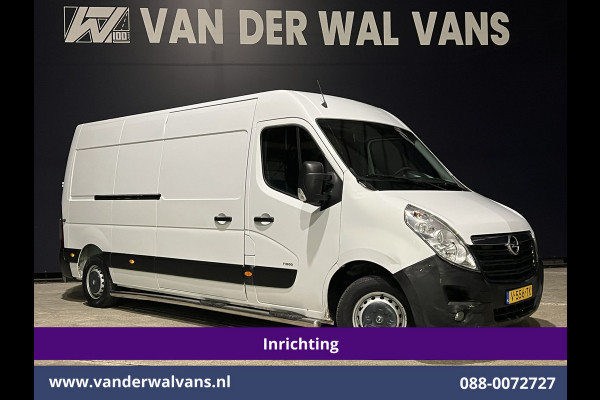 Opel Movano 2.3 CDTI L3H2 Post NL inrichting Euro6 Airco | Camera | Navigatie | Cruisecontrol Sidebars, Doorloopdeur, Schappen, 270 graden achterdeuren