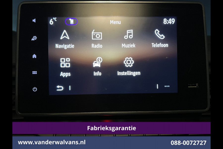 Renault Trafic 2.0Blue 130pk L2H1 Fabrieksgarantie Euro6 Airco | Navigatie | Cruisecontrol | Dakdragers | Camera LED, Parkeersensoren, Bijrijdersbank