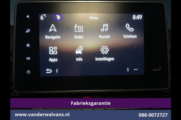 Renault Trafic 2.0Blue 130pk L2H1 Fabrieksgarantie Euro6 Airco | Navigatie | Cruisecontrol | Dakdragers | Camera LED, Parkeersensoren, Bijrijdersbank