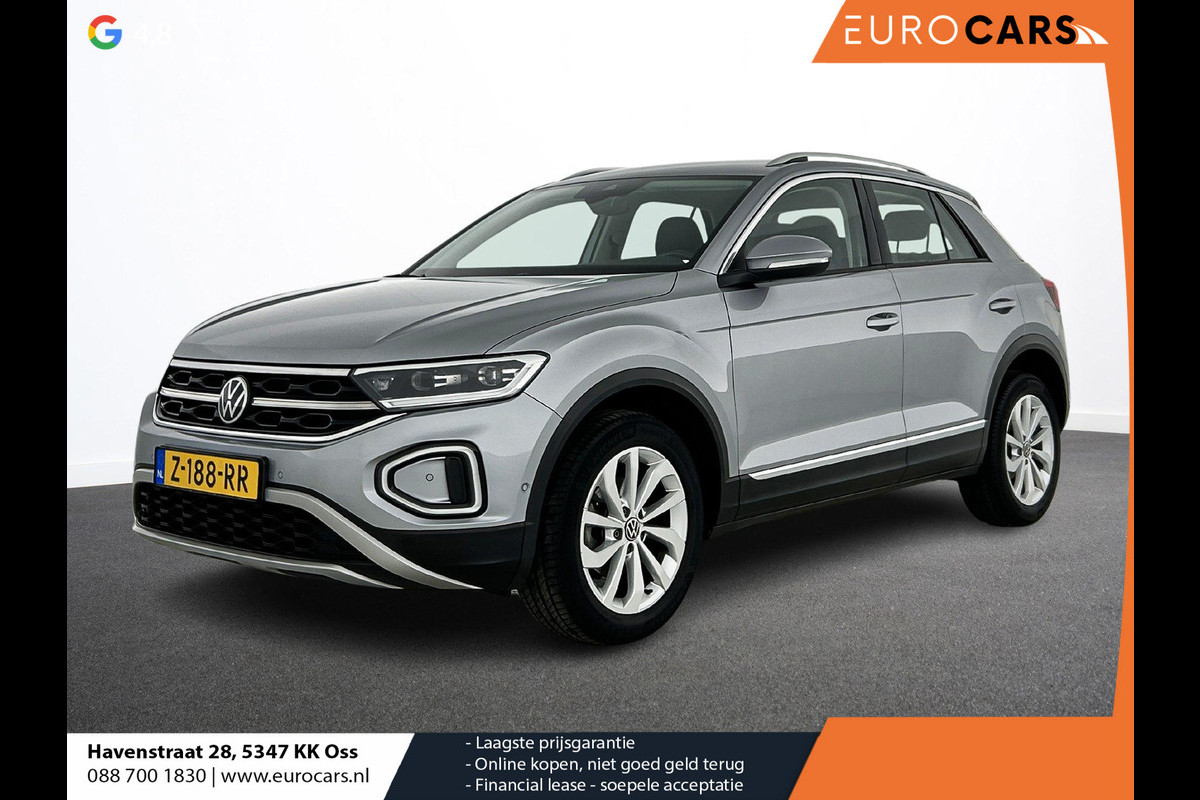 Volkswagen T-Roc 1.5 TSI 150pk DSG Style | Navigatie | Apple Carplay/Android Auto | Parkeersensoren | Camera | Adaptive Cruise Control | Blind Spot Assist | Park Assist | Stoel- en stuurverwarming | Elektrische achterklep | LED-koplampen