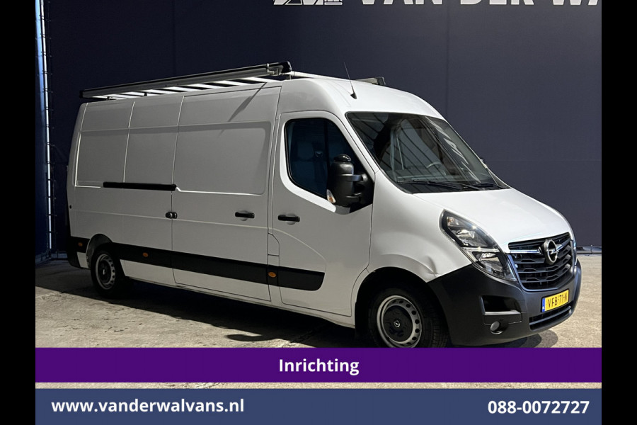 Opel Movano 2.3 Turbo 150pk L3H2 Inrichting Euro6 Airco | Imperiaal | 2500kg Trekhaak | Camera | Navigatie Cruisecontrol, Parkeersensoren, Bijrijdersbank