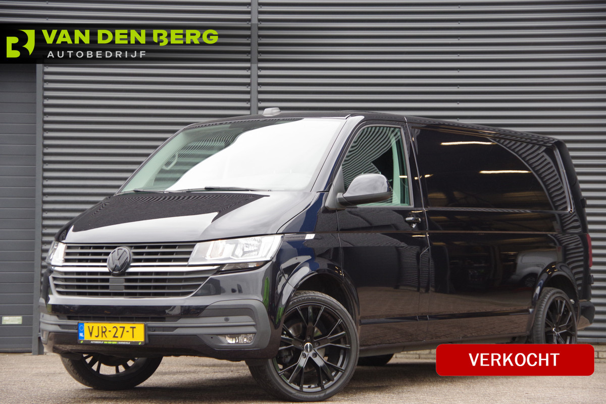 Volkswagen Transporter 2.0 TDI L2 150PK AUT. CAMERA, TREKHAAK, NAVI, CRUISE, AIRCO, PARKEERSENSOREN, APPLE CARPLAY, NL AUTO, NAP