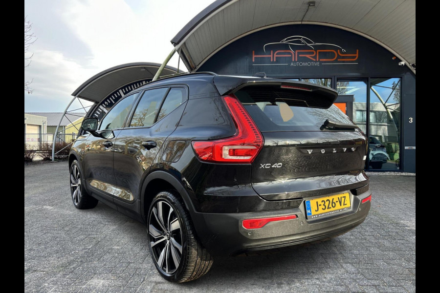 Volvo XC40 Recharge P8 AWD R-Design Panoramadak Vol Leder 92% SOH NL-Auto Rijklaarprijs!
