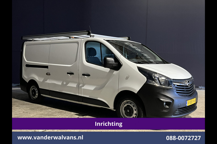 Opel Vivaro 1.6 CDTI 126pk L2H1 Inrichting Euro6 Airco | Omvormer | Imperiaal | Trekhaak | Camera | Navigatie Cruisecontrol, LED, Parkeersensoren