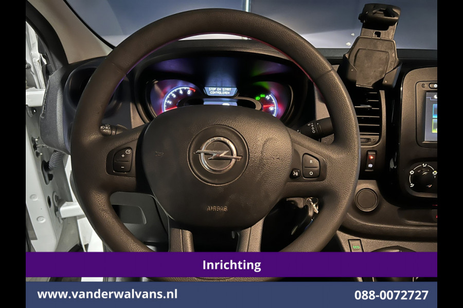 Opel Vivaro 1.6 CDTI 126pk L2H1 Inrichting Euro6 Airco | Omvormer | Imperiaal | Trekhaak | Camera | Navigatie Cruisecontrol, LED, Parkeersensoren