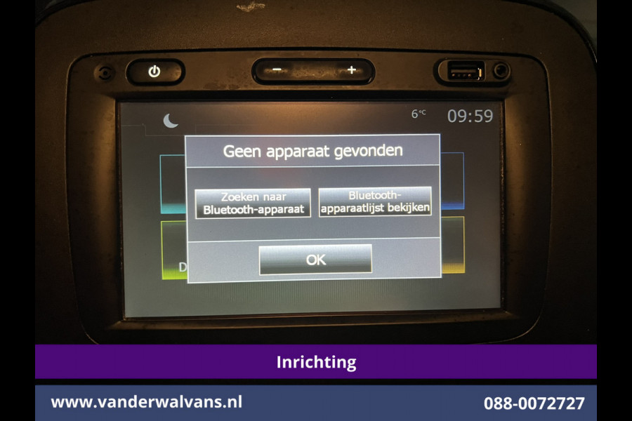 Opel Vivaro 1.6 CDTI 126pk L2H1 Inrichting Euro6 Airco | Omvormer | Imperiaal | Trekhaak | Camera | Navigatie Cruisecontrol, LED, Parkeersensoren