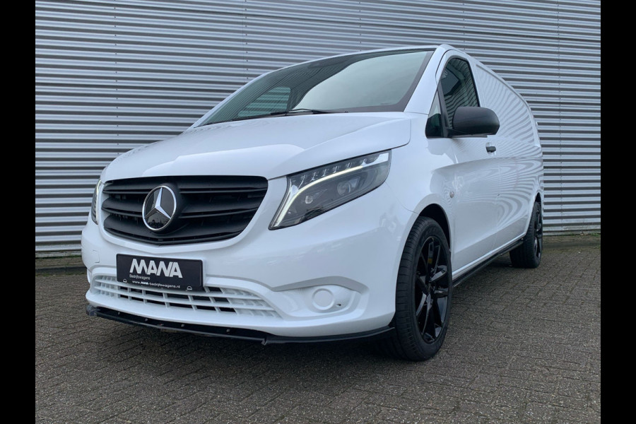 Mercedes-Benz Vito 116 CDI Extra Lang L3 163pk Automaat LMV MaxtonDesign LED Airco Camera Leder-Stuur/Bekleding Diffuser Frontlip CruiseControl Sto