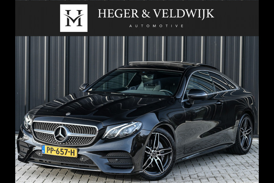 Mercedes-Benz E-Klasse Coupé 200 Business | AMG-LINE | NL-AUTO | PANORAMADAK | CAMERA | SFEERVERLICHTING | LEDER | STOELVERWARMING | EL. VERST. STOEL|
