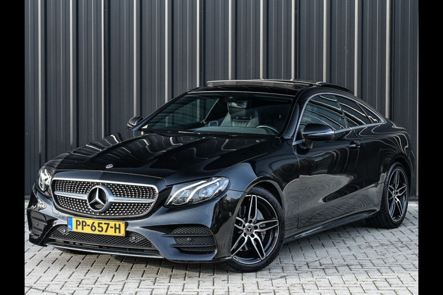 Mercedes-Benz E-Klasse Coupé 200 Business | AMG-LINE | NL-AUTO | PANORAMADAK | CAMERA | SFEERVERLICHTING | LEDER | STOELVERWARMING | EL. VERST. STOEL|