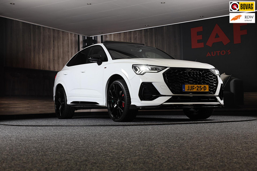 Audi Q3 Sportback 45 TFSI e S Line Competition / Aut / Memory / 360 Camera / Elek Stoelen / Acc / Pano / B & O / Matrix / 21 Inch