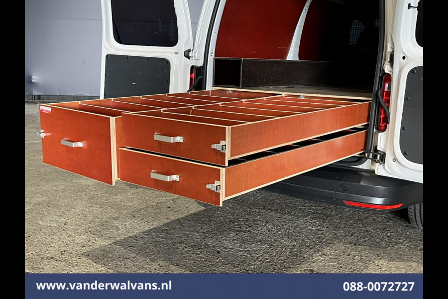 Volkswagen Caddy 2.0 TDI L2H1 Maxi Euro6 Airco | Navigatie | Zijdeur Bluetooth telefoonvoorbereiding