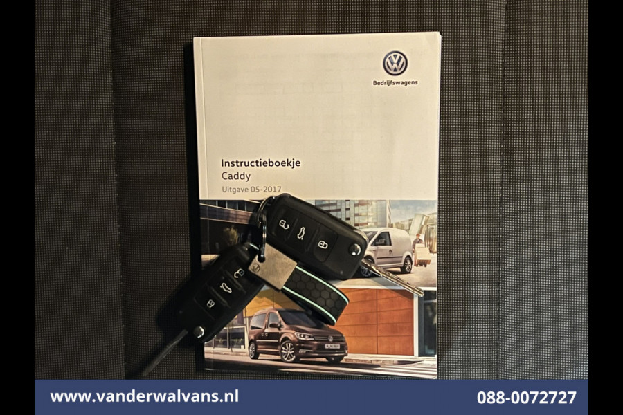 Volkswagen Caddy 2.0 TDI L2H1 Maxi Euro6 Airco | Navigatie | Zijdeur Bluetooth telefoonvoorbereiding