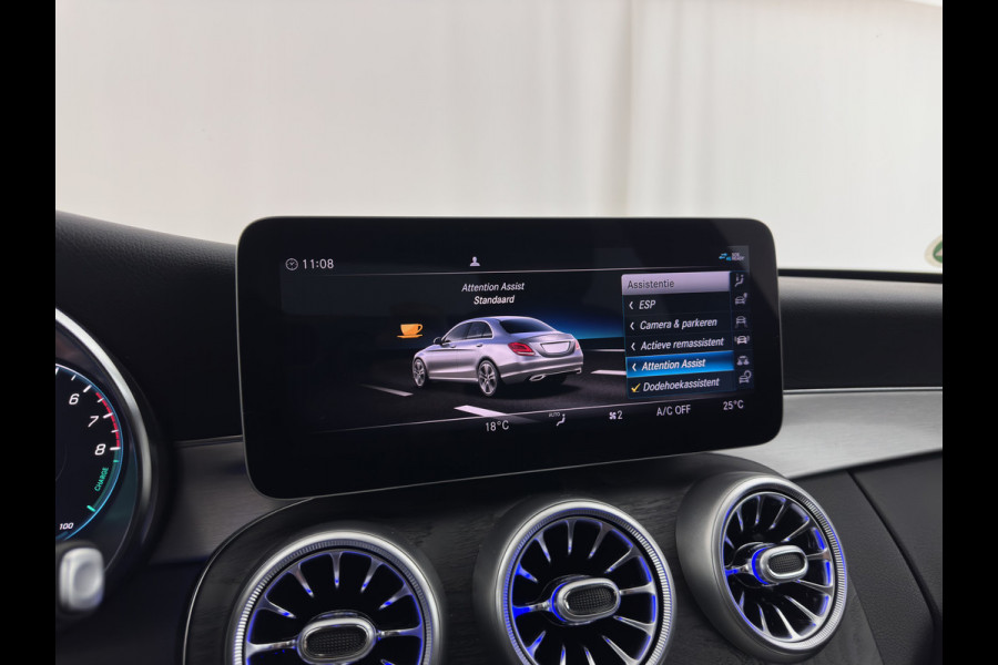 Mercedes-Benz C-Klasse 300 e Business Solution AMG Limited ( Plug-In ) (INCL-BTW) *FULL-LEATHER | FULL-LED | BURMESTER | AMBIENT-LIGHT | BLIND-SPOT | HEATED-SPORTSEATS | DIGI-COCKPIT | NAVI-FULLMAP | CAMERA | DAB+ | PRIVACY-GLASS | 18''ALU*