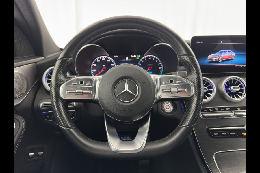 Mercedes-Benz C-Klasse 300 e Business Solution AMG Limited ( Plug-In ) (INCL-BTW) *FULL-LEATHER | FULL-LED | BURMESTER | AMBIENT-LIGHT | BLIND-SPOT | HEATED-SPORTSEATS | DIGI-COCKPIT | NAVI-FULLMAP | CAMERA | DAB+ | PRIVACY-GLASS | 18''ALU*