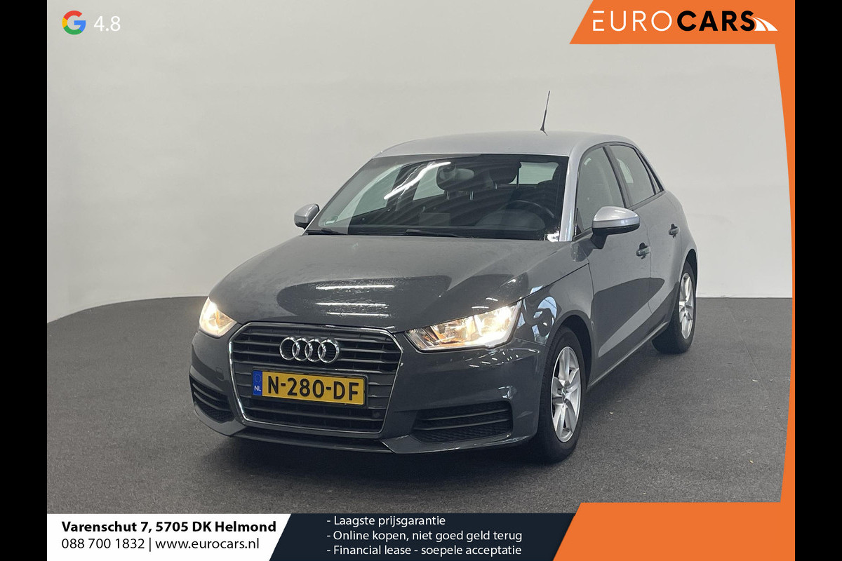Audi A1 Sportback 1.0 TFSI 5 Deurs Navigatie Parkeersensoren voor+achter Clima Bluetooth Cruise Control Afwijkende dakkleur  Nette auto!