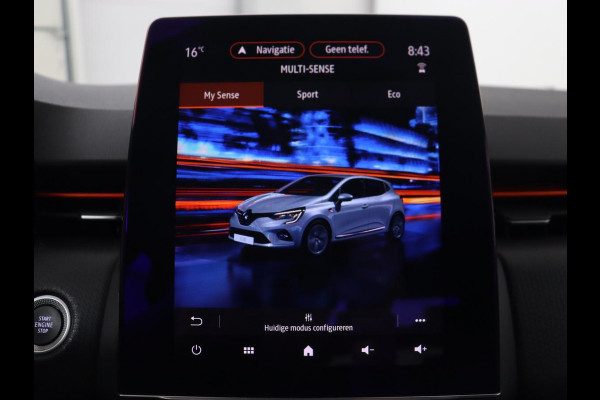 Renault Clio 1.0 TCe Intens | Carplay | Navigatie | Camera | Keyless | Full LED | Climate control | Half leder | Cruise control | Parkeerhulp