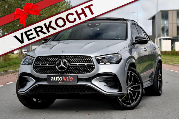 Mercedes-Benz GLE Coupé 400 e 4MATIC AMG. Pano, Koeling, Distronic+, Memory, HUD, 360 3D, Burm, Luchtv, Leder, Keyless!
